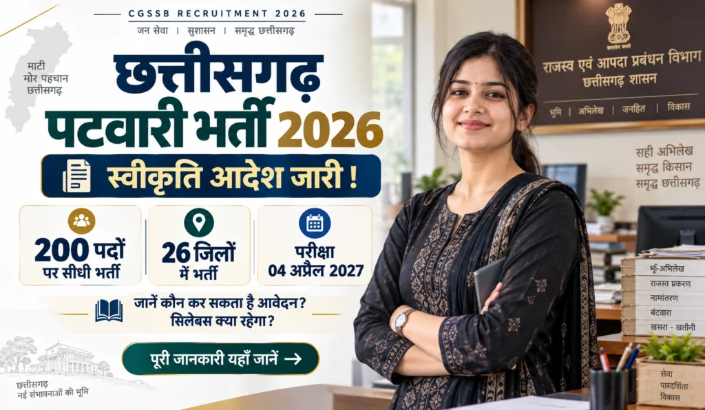 CG Patwari Vacancy 2026