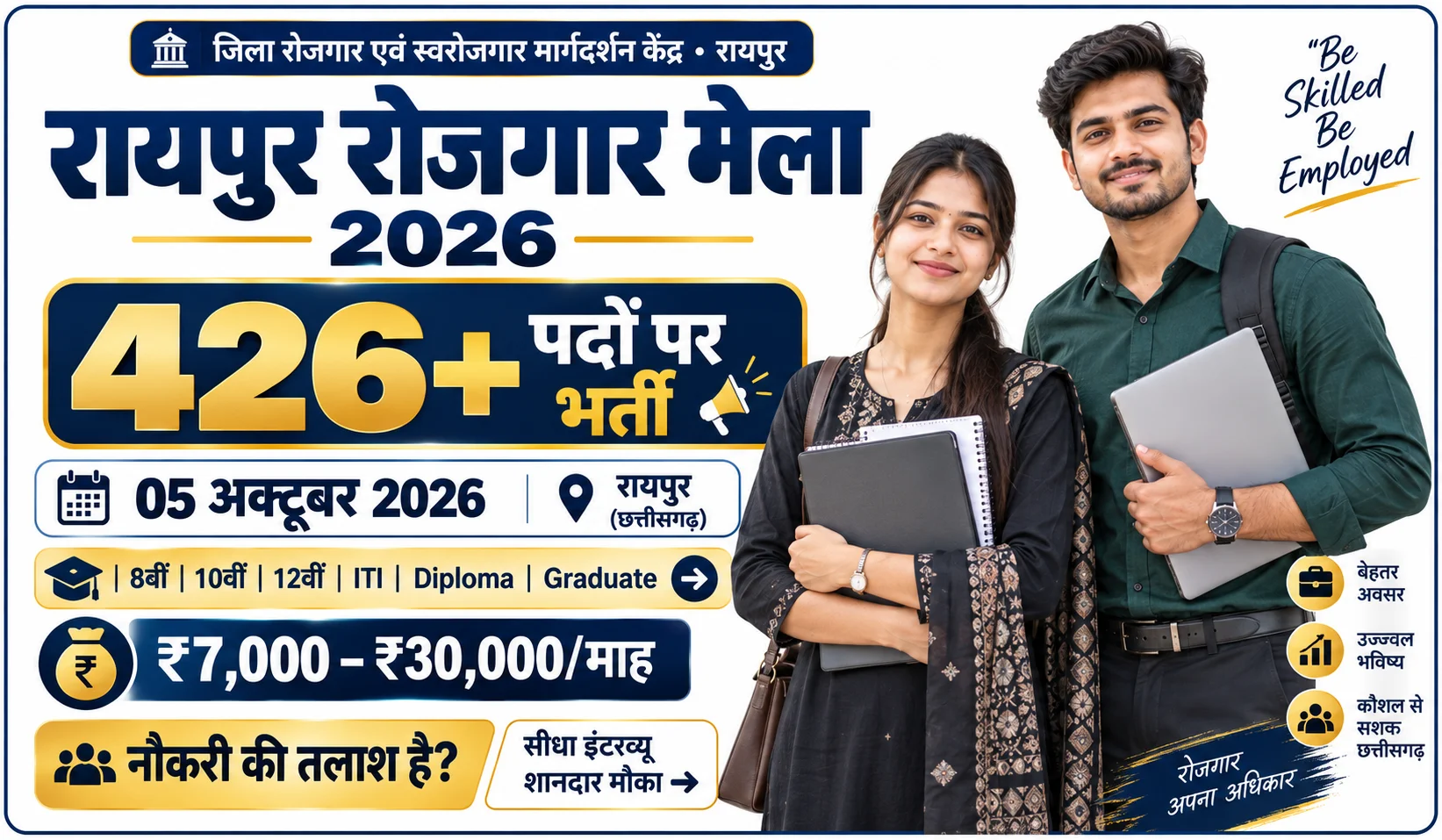 Raipur Rojgar Mela 2026